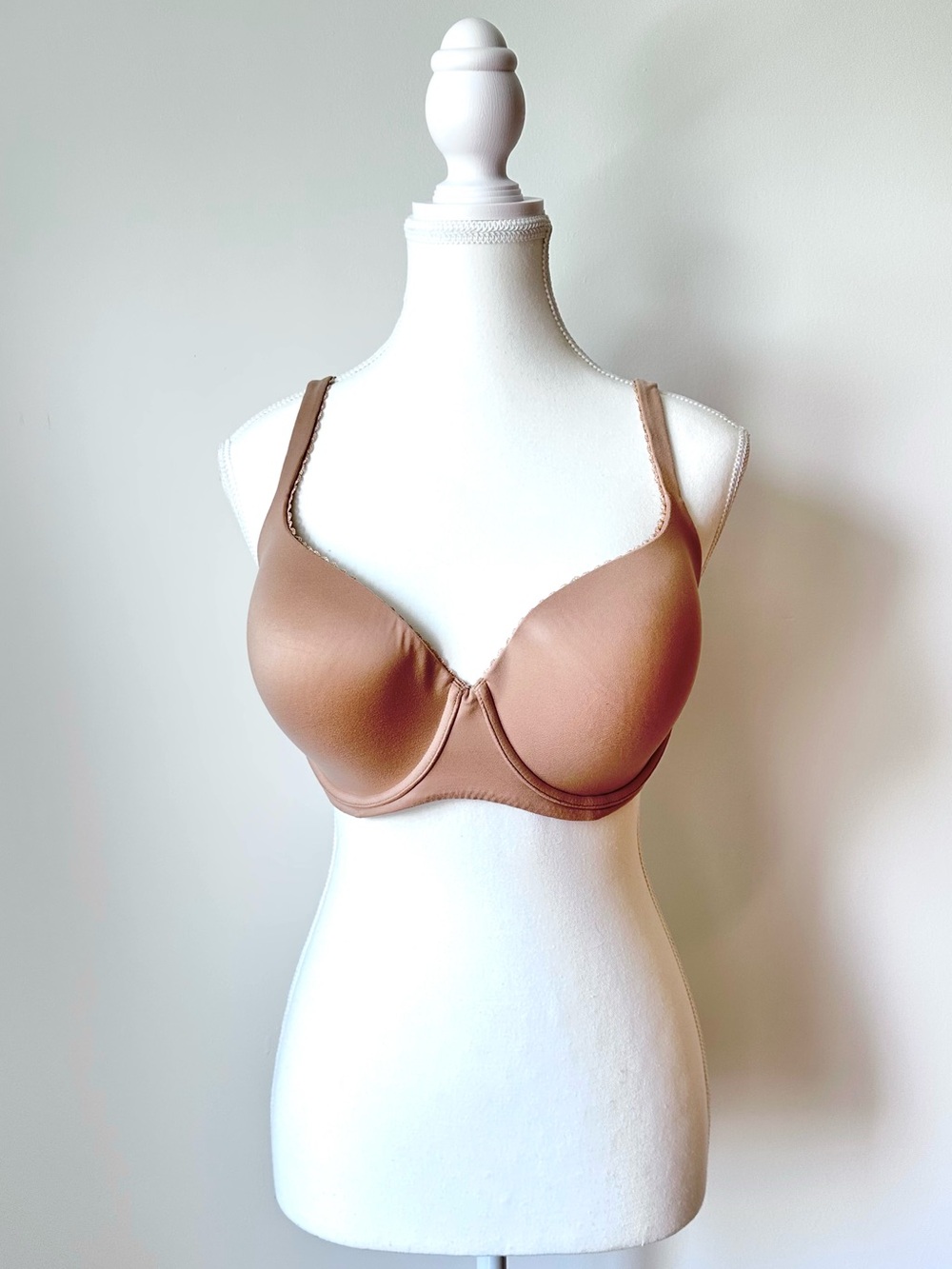 Victoria's Secret Body by Victoria Lined Demi Underwire Bra Nude Skin Toned 36DD